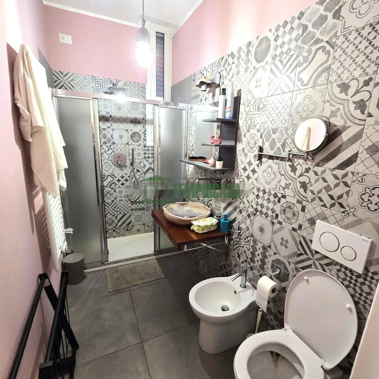 Bilocale in affitto in Via Domenico Biancolelli — Bagno
