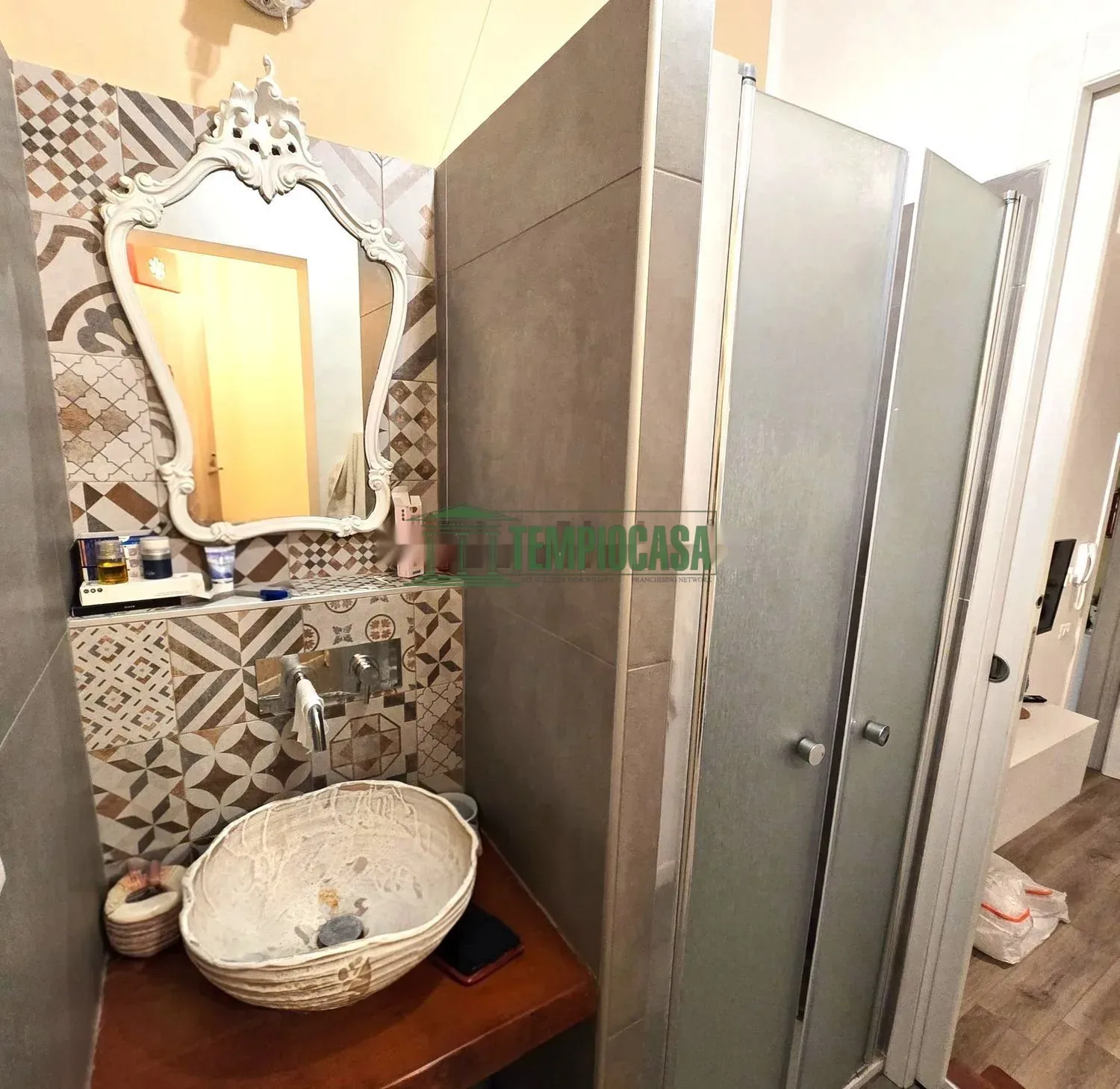 Bilocale in affitto in Via Domenico Biancolelli — Bagno
