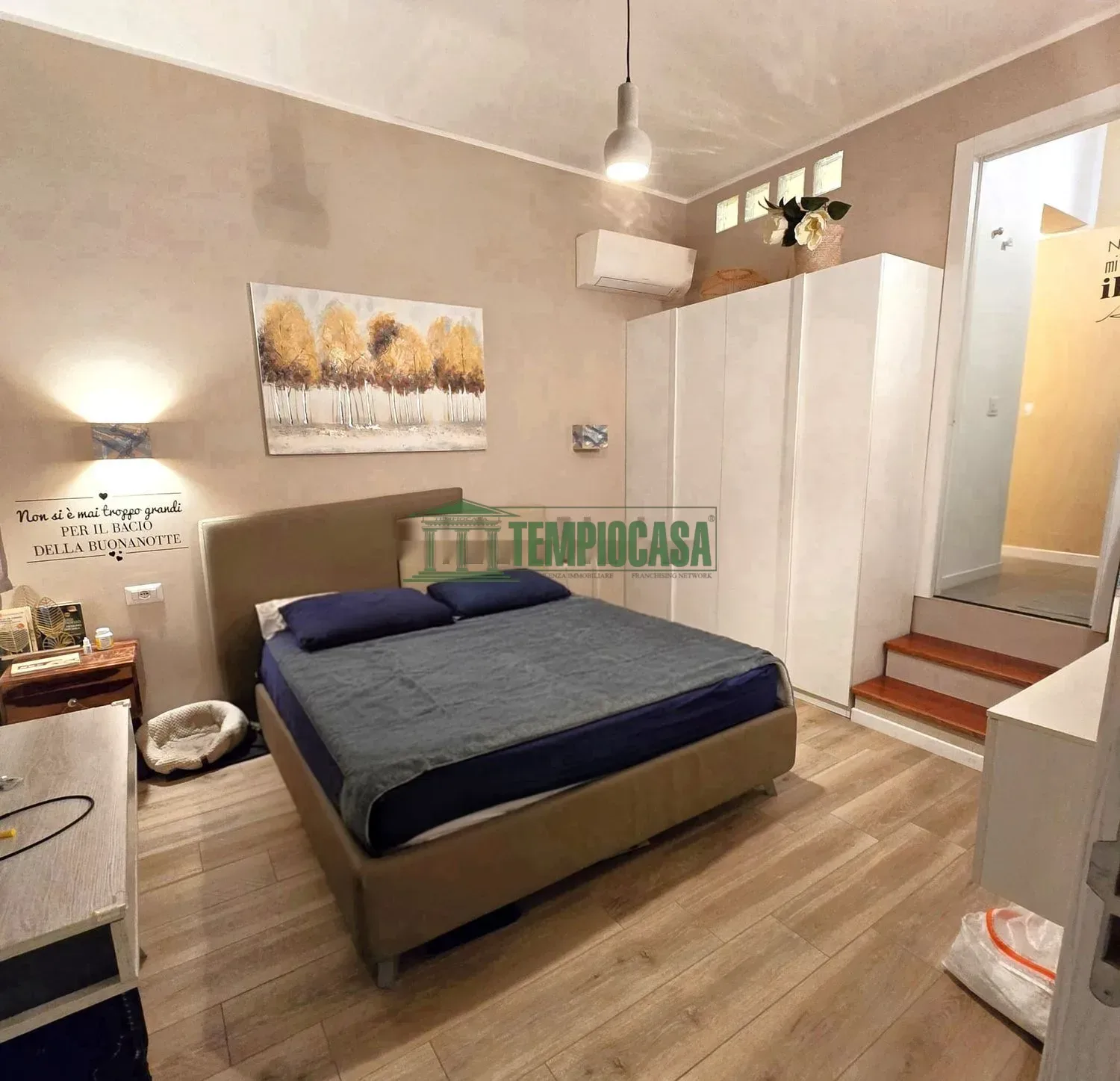 Bilocale in affitto in Via Domenico Biancolelli — Camera da letto